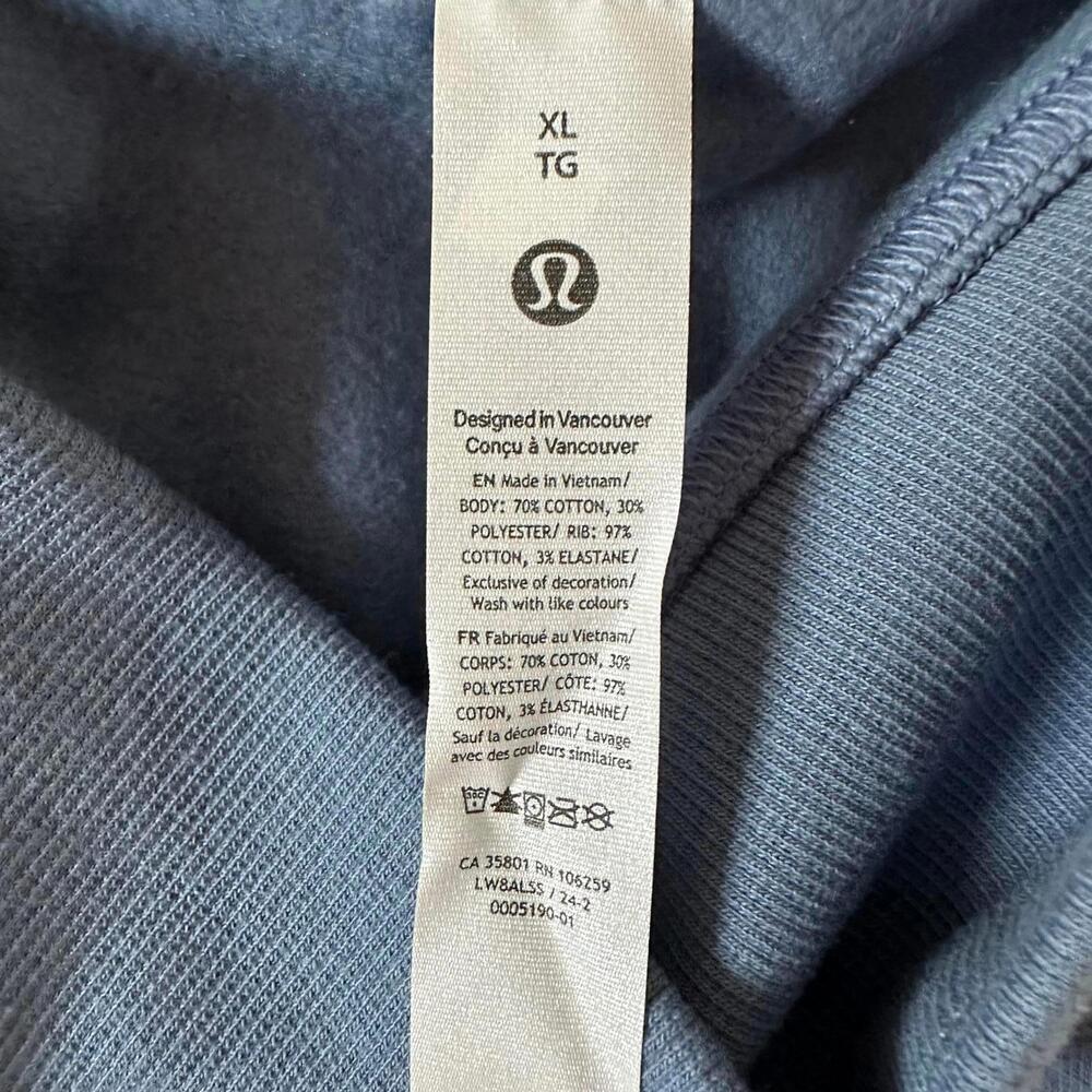 Lululemon Scuba High-Rise Mini Skirt Oasis Blue Size XL NWT - Picture 4 of 6